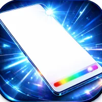 مصباح يدوي وشاشة LCD