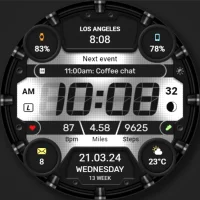 WFP 330 Digital LCD Watch Face